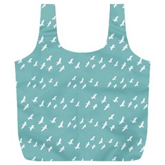 Group Of Birds Flying Graphic Pattern Full Print Recycle Bag (xxxl) by dflcprintsclothing