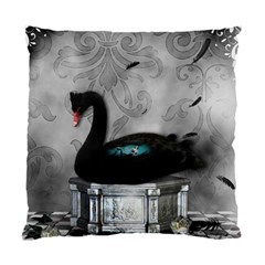 Wonderful Black Swan With Dark Mermaid Standard Cushion Case (two Sides) by FantasyWorld7