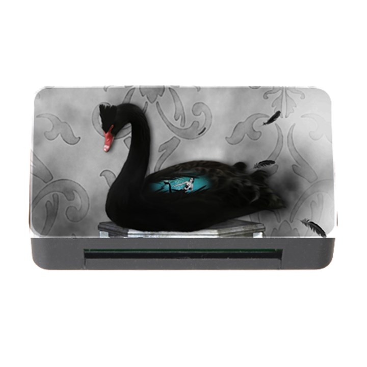 Wonderful Black Swan With Dark Mermaid Memory Card Reader with CF