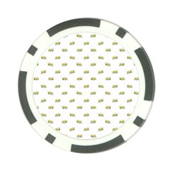 Ant Sketchy Comic Style Motif Pattern Poker Chip Card Guard (10 Pack) by dflcprintsclothing