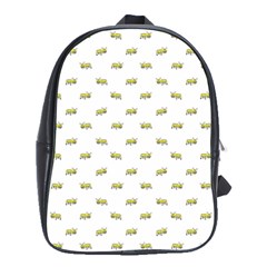 Ant Sketchy Comic Style Motif Pattern School Bag (large) by dflcprintsclothing