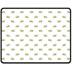 Ant Sketchy Comic Style Motif Pattern Double Sided Fleece Blanket (medium)  by dflcprintsclothing