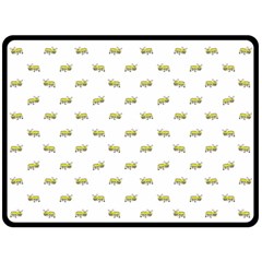 Ant Sketchy Comic Style Motif Pattern Double Sided Fleece Blanket (large)  by dflcprintsclothing