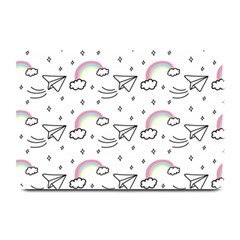 Cute Art Print Pattern Plate Mats by Vaneshart