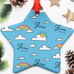 Sky Pattern Ornament (star) by Vaneshart