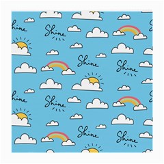 Sky Pattern Medium Glasses Cloth (2 Sides) by Vaneshart