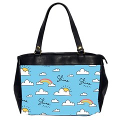 Sky Pattern Oversize Office Handbag (2 Sides) by Vaneshart