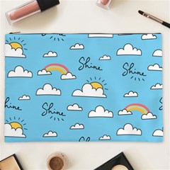 Sky Pattern Cosmetic Bag (xxl) by Vaneshart