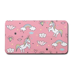 Cute Unicorn Seamless Pattern Medium Bar Mats by Vaneshart