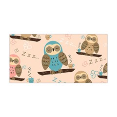 Seamless Pattern Owls Dream Cute Style Fabric Yoga Headband