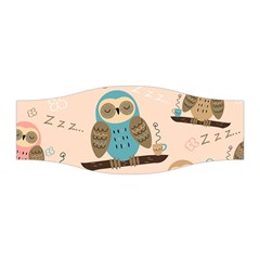 Seamless Pattern Owls Dream Cute Style Fabric Stretchable Headband