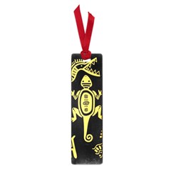 Mexican Culture Golden Tribal Icons Small Book Marks