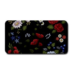 Floral Folk Fashion Ornamental Embroidery Pattern Medium Bar Mats