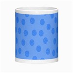 Dots With Points Light Blue Morph Mugs Center