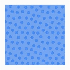 Dots With Points Light Blue Medium Glasses Cloth (2 Sides)