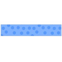 Dots With Points Light Blue Large Flano Scarf  by AinigArt