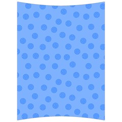 Dots With Points Light Blue Back Support Cushion by AinigArt