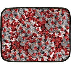 Covid 19 Double Sided Fleece Blanket (mini) 