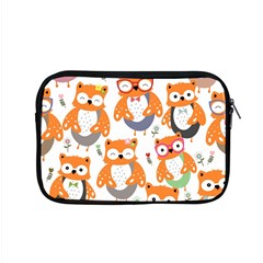 Cute Colorful Owl Cartoon Seamless Pattern Apple Macbook Pro 15  Zipper Case by Vaneshart