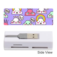 Cloud Seamless Pattern Memory Card Reader (stick) by Vaneshart