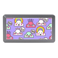 Cloud Seamless Pattern Memory Card Reader (mini) by Vaneshart