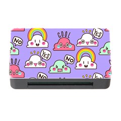 Cloud Seamless Pattern Memory Card Reader With Cf by Vaneshart