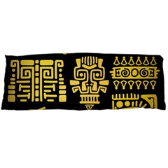 American Golden Ancient Totems Body Pillow Case (dakimakura) by Vaneshart