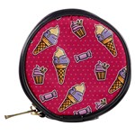 Seamless Pattern Patches With Ice Cream Mini Makeup Bag Back