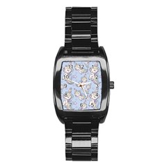 Pattern With Cute Unicorns Stainless Steel Barrel Watch by Vaneshart