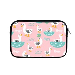 Cute Happy Duck Gift Card Design Seamless Pattern Template Apple Macbook Pro 13  Zipper Case by Vaneshart