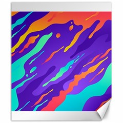 Multicolored Abstract Background Canvas 20  X 24  by Vaneshart