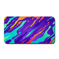 Multicolored Abstract Background Medium Bar Mats by Vaneshart