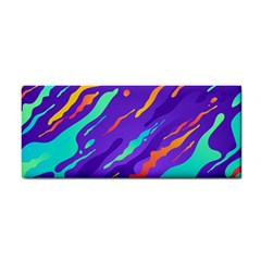 Multicolored Abstract Background Hand Towel by Vaneshart