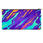 Multicolored Abstract Background Pencil Case Back