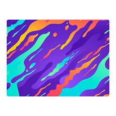 Multicolored Abstract Background Double Sided Flano Blanket (mini)  by Vaneshart