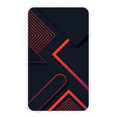 Gradient Geometric Shapes Dark Background Design Memory Card Reader (rectangular) by Vaneshart