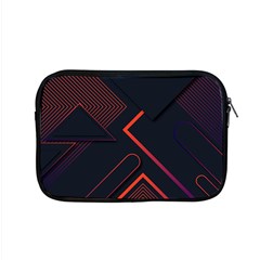 Gradient Geometric Shapes Dark Background Design Apple Macbook Pro 15  Zipper Case by Vaneshart