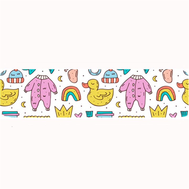 Baby Care Stuff Clothes Toys Cartoon Seamless Pattern Large Bar Mats