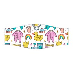 Baby Care Stuff Clothes Toys Cartoon Seamless Pattern Stretchable Headband by Vaneshart