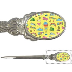 Travel Pattern Letter Opener by Vaneshart