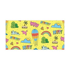 Travel Pattern Yoga Headband by Vaneshart