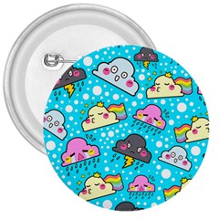 Cloud Seamless Pattern 3  Buttons