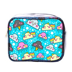 Cloud Seamless Pattern Mini Toiletries Bag (One Side)