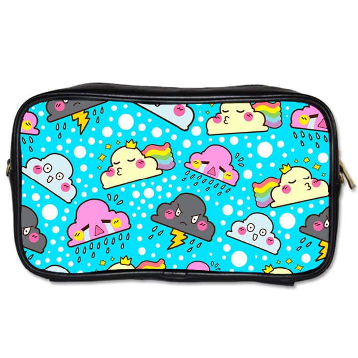 Cloud Seamless Pattern Toiletries Bag (Two Sides)