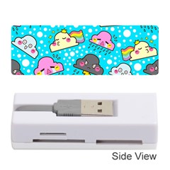 Cloud Seamless Pattern Memory Card Reader (Stick)