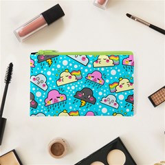 Cloud Seamless Pattern Cosmetic Bag (XS)