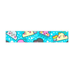 Cloud Seamless Pattern Flano Scarf (Mini)