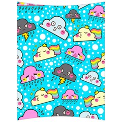 Cloud Seamless Pattern Back Support Cushion