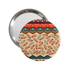 Ethnic Tribal Pattern Background 2 25  Handbag Mirrors by Vaneshart