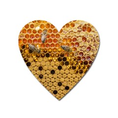 Top View Honeycomb Heart Magnet by Vaneshart